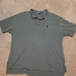 Polo by Ralph Lauren Men's Olive Polo Shirt XXL